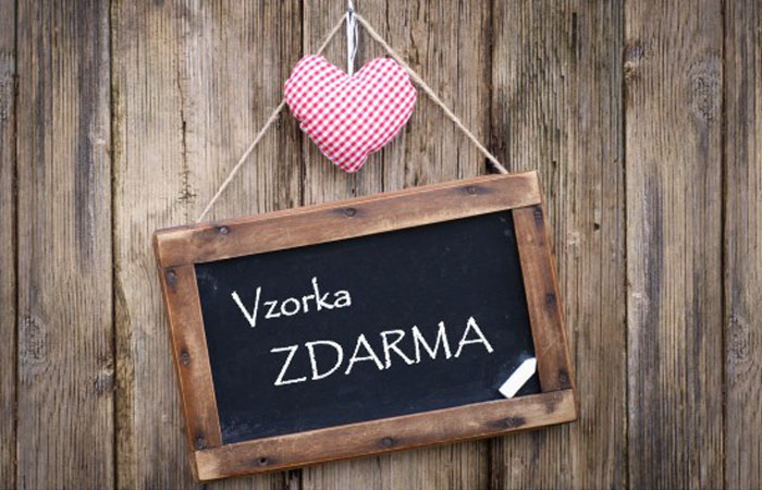 Využite možnosť objednania vzorky zdarma !